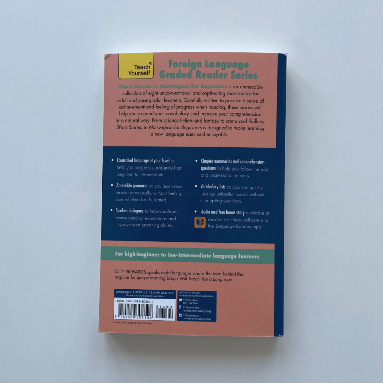 Short Stories in norwegian for beginners - Olly Richards książka po norwesku