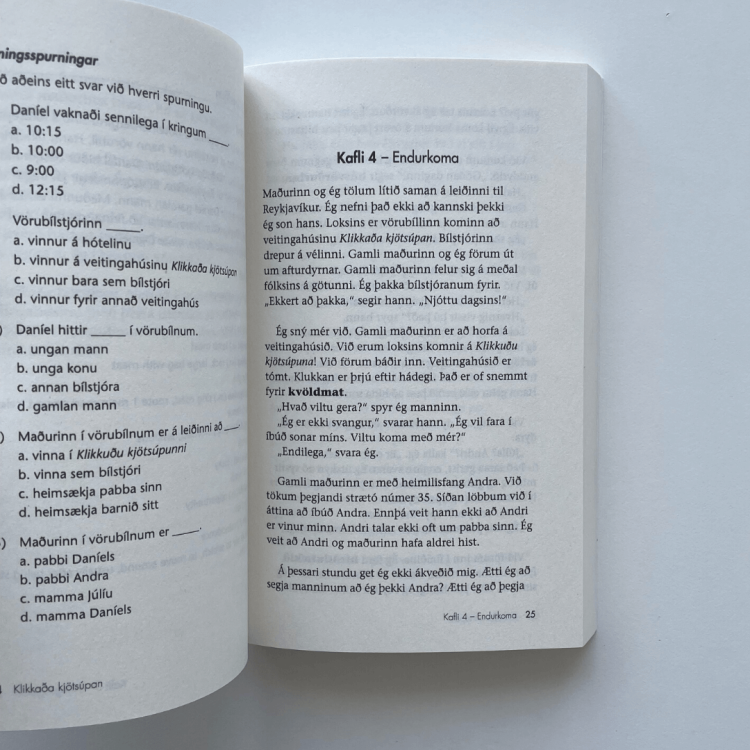Short Stories in icelandic for beginners - Olly Richards książka po islandzku