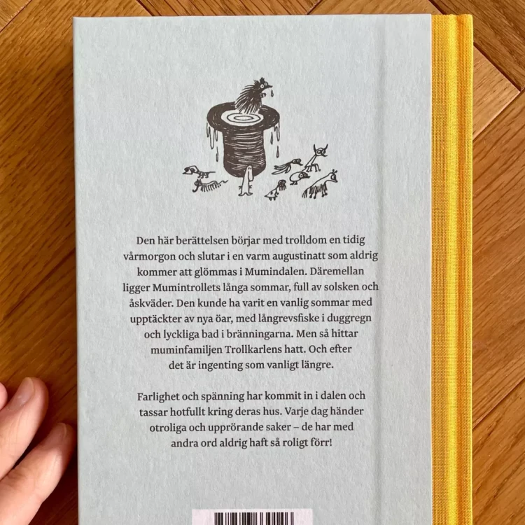 Trollkarlens hatt Tove Jansson, czyli W Dolinie Muminków w oryginale, po szwedzku 3