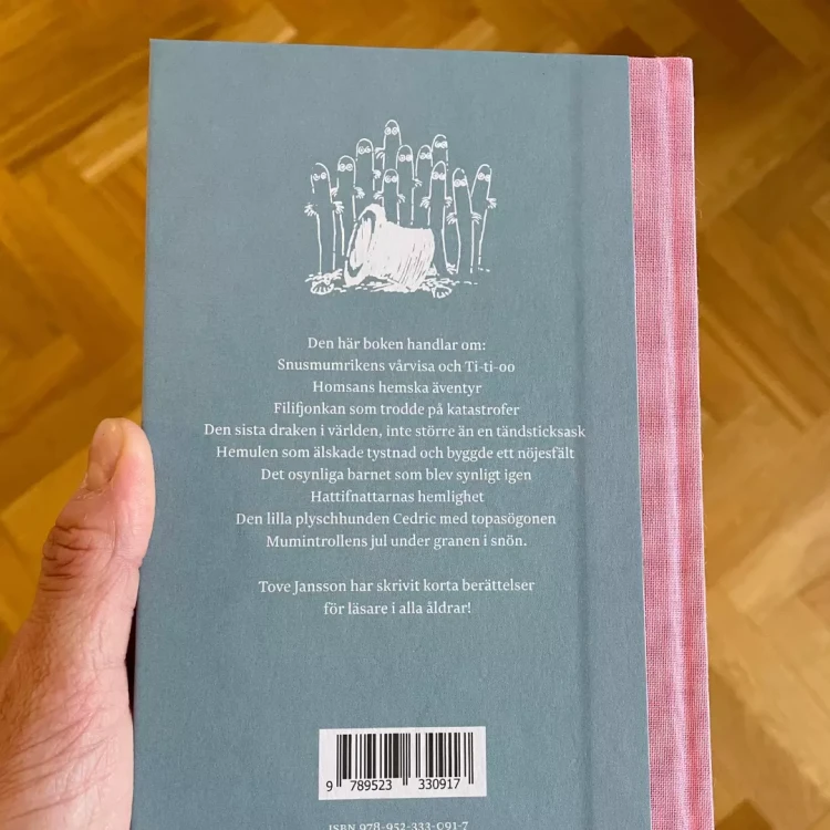 Det osynliga barnet Tove Jansson, czyli Opowiadania z Doliny Muminków w oryginale, po szwedzku 2