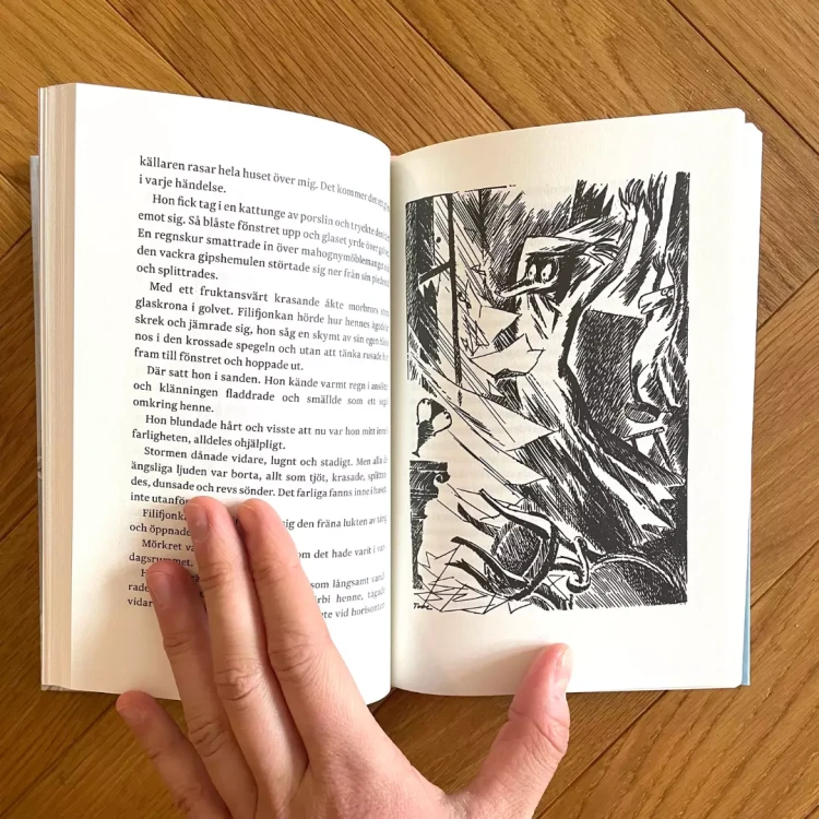 Det osynliga barnet Tove Jansson, czyli Opowiadania z Doliny Muminków w oryginale, po szwedzku 4