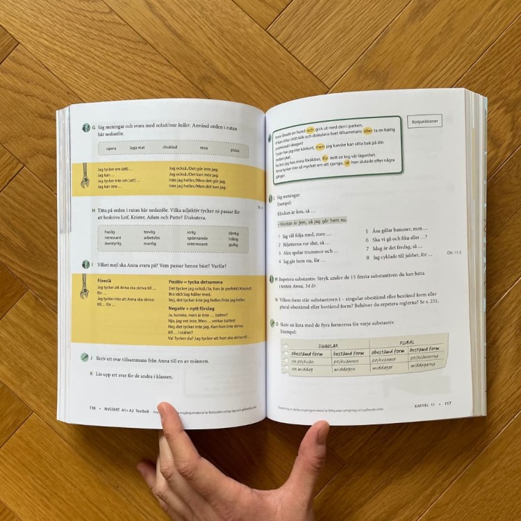 Rivstart A1/A2 podręcznik do nauki języka szwedzkiego 5
