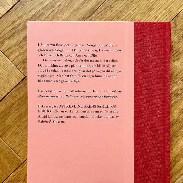 "Alla vi barn i Bullerbyn" - Astrid Lindgren, Dzieci z Bullerbyn po szwedzku 5