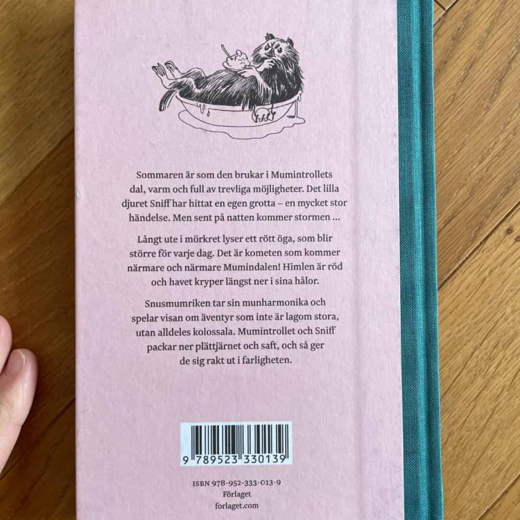 "Kometen kommer" - Tove Jansson, czyli Kometa nad Doliną Muminków w oryginale, po szwedzku 3