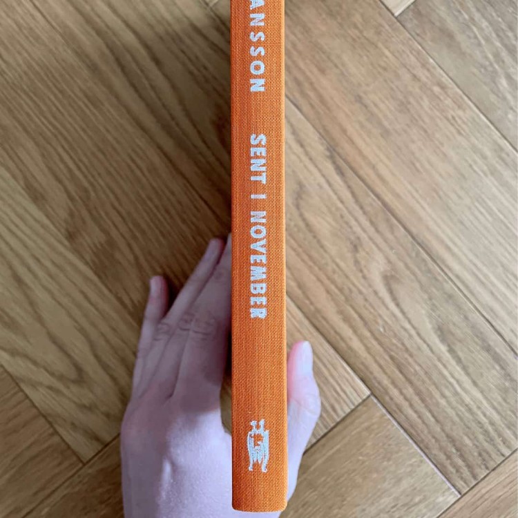 Sent i November  Tove Jansson, czyli "Dolina Muminków w listopadzie" w oryginale, po szwedzku 3