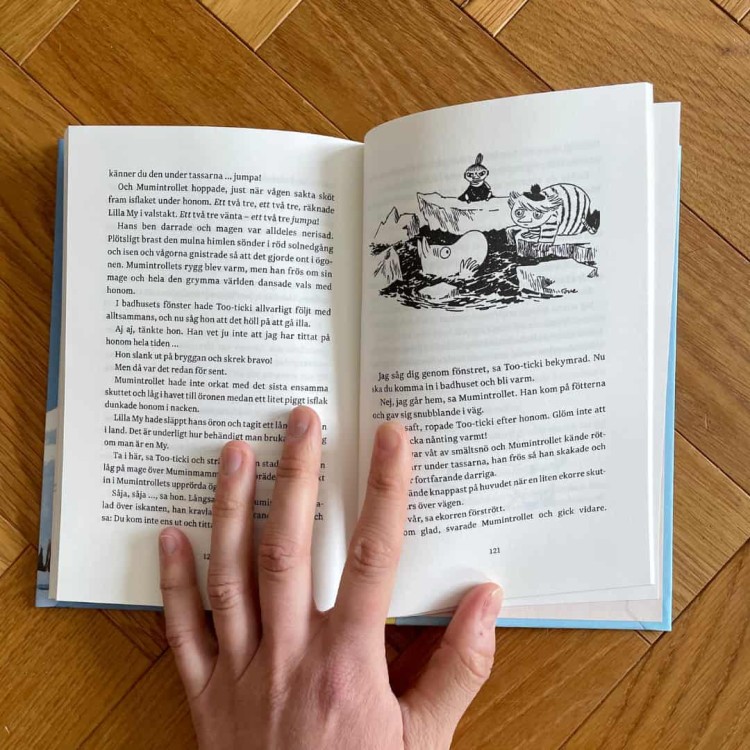 Trollvinter - Tove Jansson, czyli Zima Muminków w oryginale, po szwedzku 5