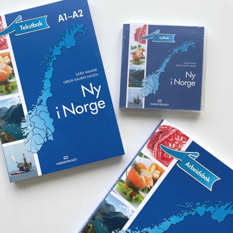 Ny i Norge Lydbok (CD) - Gerd Manne, Gølin Kaurin Nilsen do nauki norweskiego 4