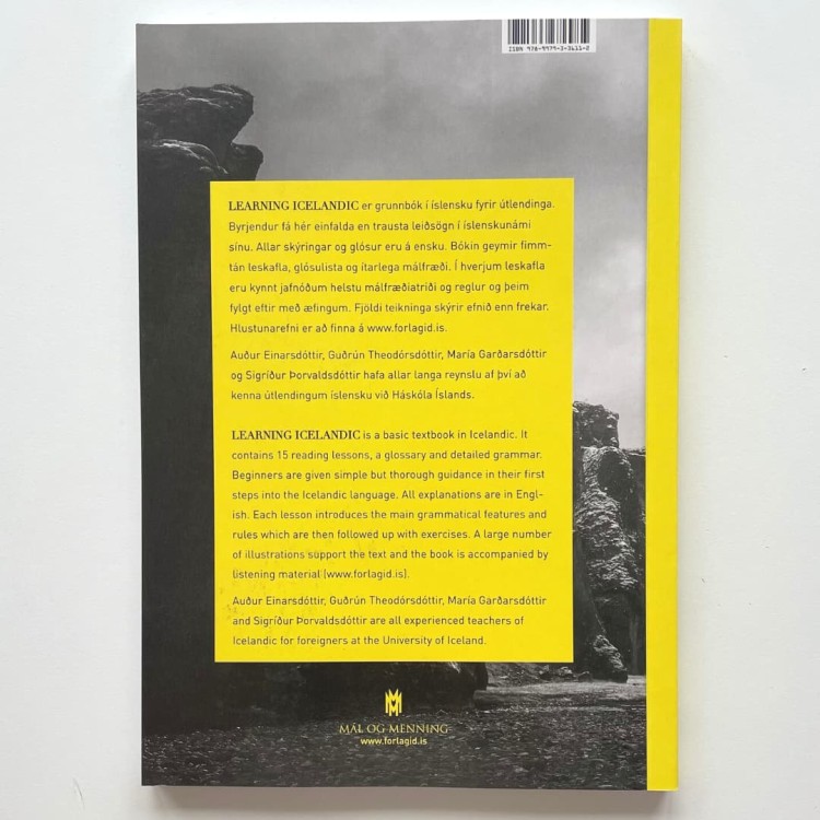 Learning Icelandic - podręcznik do nauki islandzkiego oraz ćwiczenia z gramatyki islandzki 3