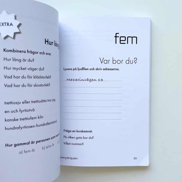 "Räkna po svenska" - Sofi Tegsveden Deveaux -13 Counting in Swedish – Numbers in Swedish for Doctors