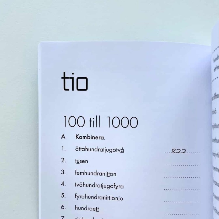 "Räkna po svenska" - Sofi Tegsveden Deveaux -5 Counting in Swedish – Numbers in Swedish for Doctors