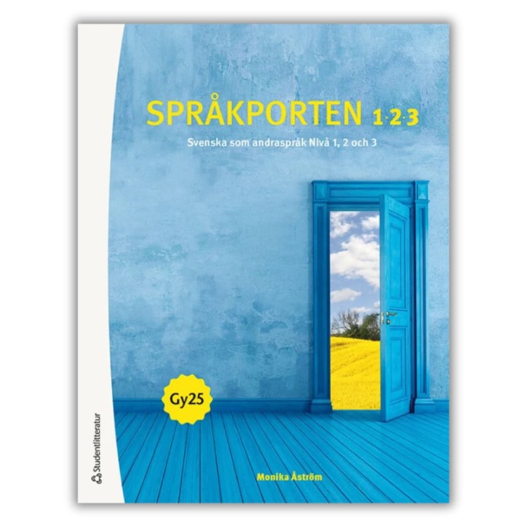 "Språkporten Nivå 1 2 3" czwarte wydanie podręcznika do nauki szwedzkiego na poziomie zaawansowanym C1, C2. Książka drukowana oraz materiały online.