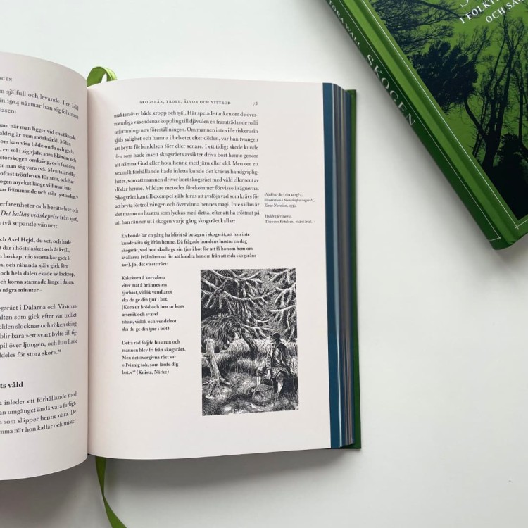 Skogen: i folktro, sägner och sagor" - Tora Wall, ISBN 9789189696761  3