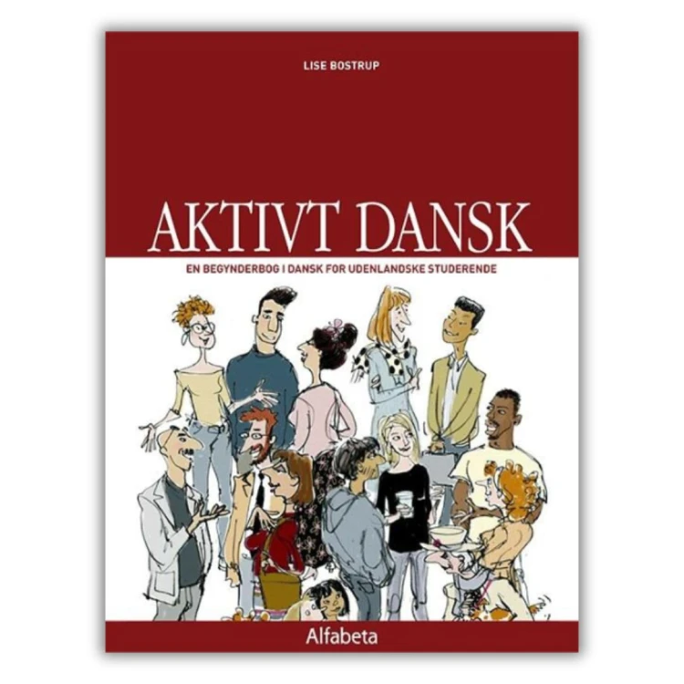 Aktivt Dansk, podręcznik do nauki duńskiego dla początkujących, przednia okładka