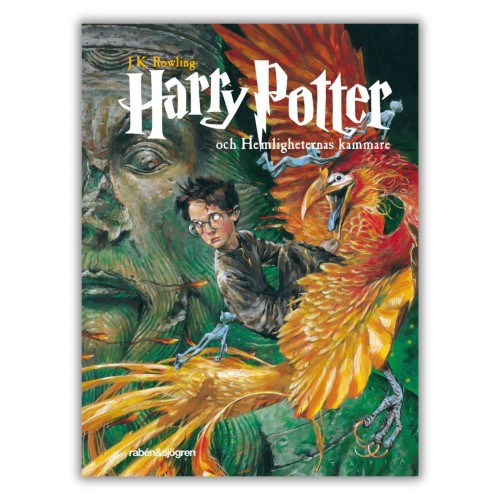 Harry Potter och Hemligheternas kammare - Harry Potter and the Chamber of Secrets in Swedish, front cover