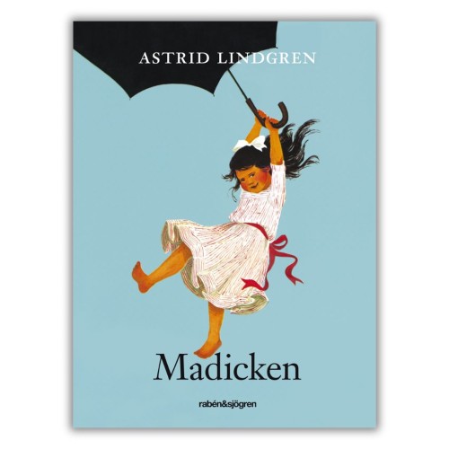 "Madicken" by Astrid Lindgren - a classic of Swedish children's literature in the original Swedish, front cover