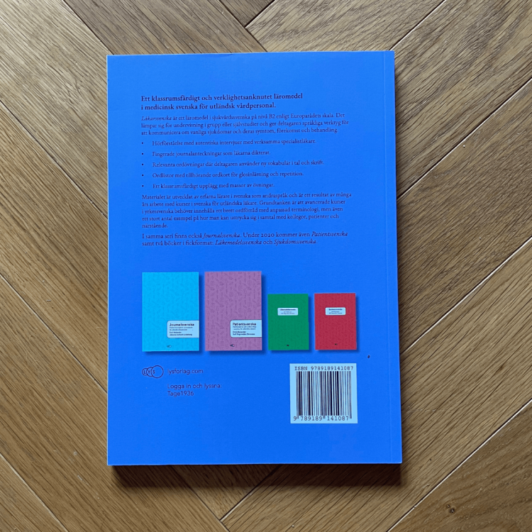 Läkarsvenska - medical swedish for doctors, diagnosis in swedish