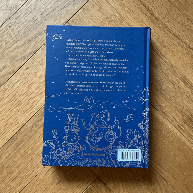Harry Potter och den vises sten - J. K. Rowling po szwedzku