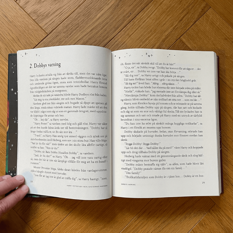 Harry Potter och Hemligheternas kammare - Harry Potter i Komnata Tajemnic po szwedzku