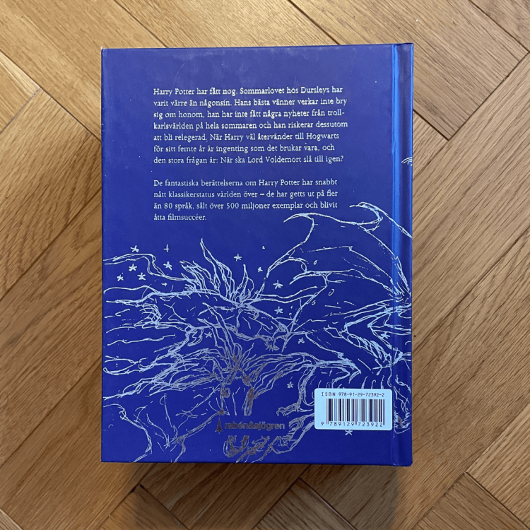 Harry Potter och Fenixorden - J. K. Rowling po szwedzku