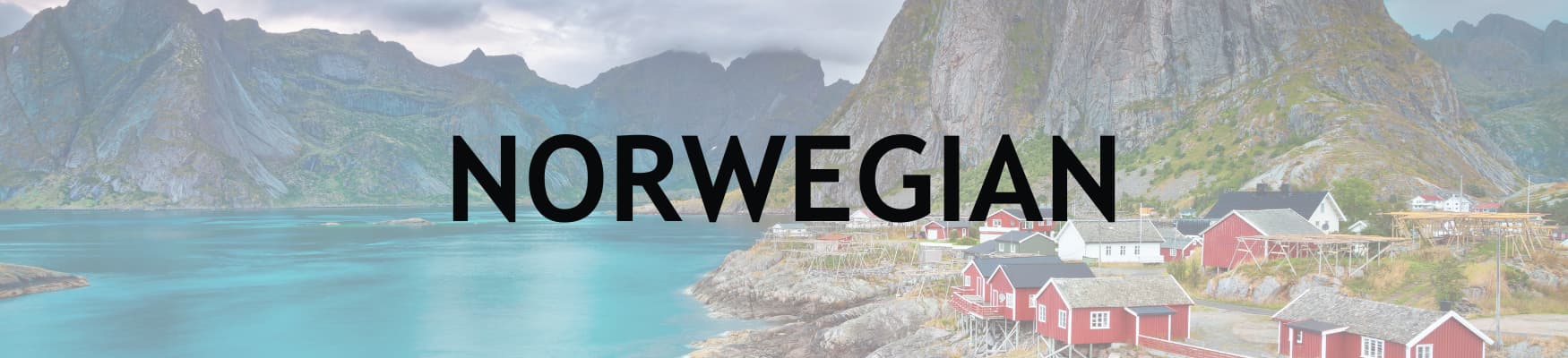 Learning norwegian