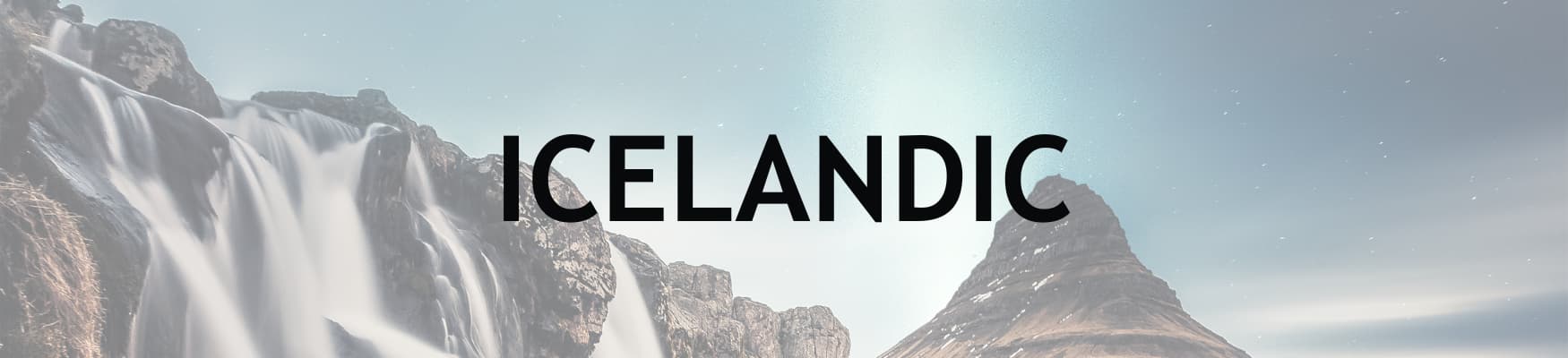 Learning icelandic