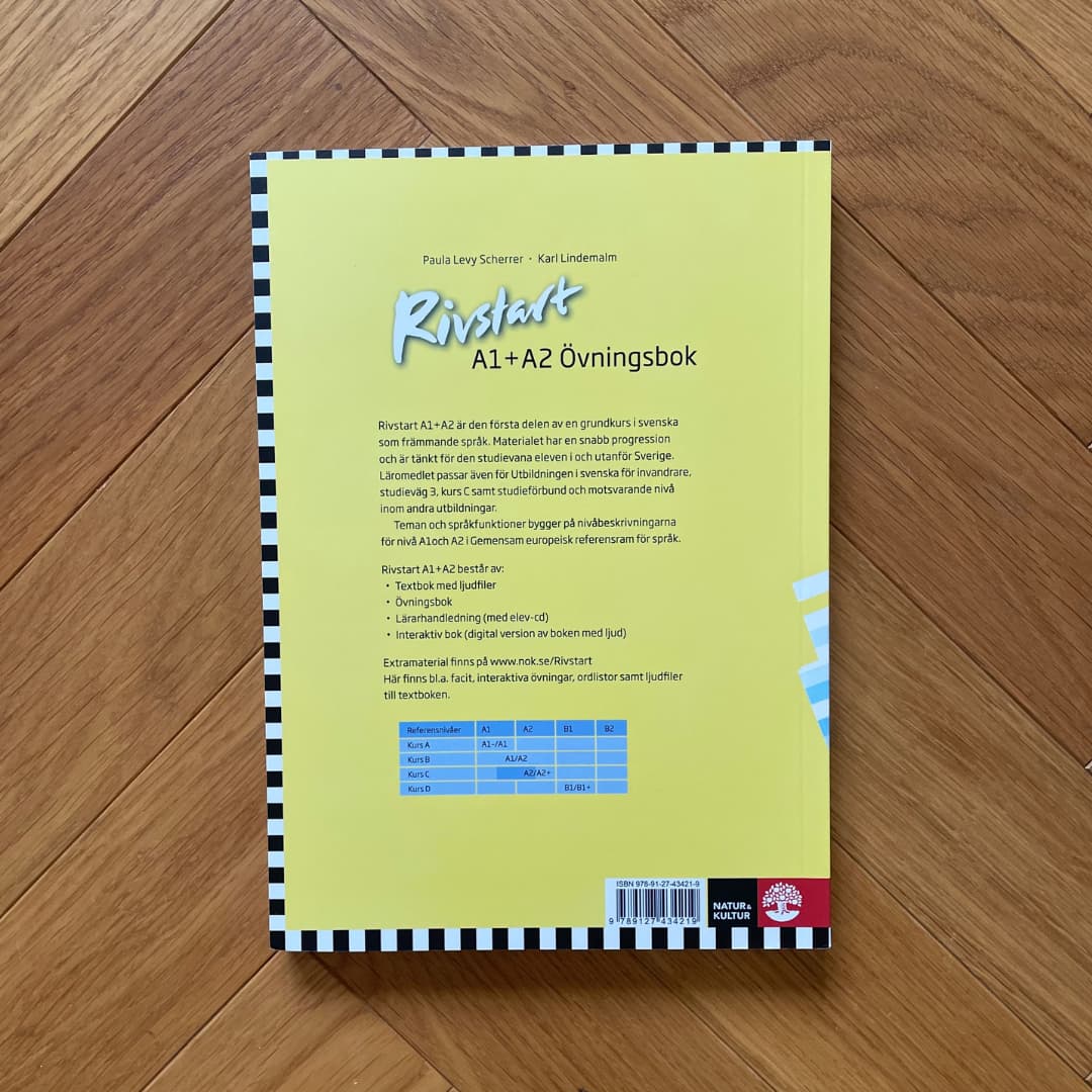 Rivstart A1/A2 - Övningsbok (Workbook, 2nd edition) - nordibook.com