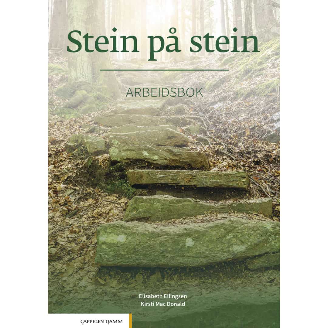 Stein på stein Arbeidsbok Ćwiczenia do nauki norweskiego  na poziomie A1 A2 1