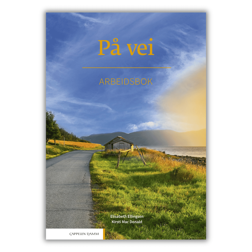 På vei Arbeidsbok (Ćwiczenia) - najnowsze wydanie z 2025 roku - ćwiczenia do nauki języka norweskiego od podstaw, poziom A1/A2. Słownictwo, gramatyka, komunikacja.